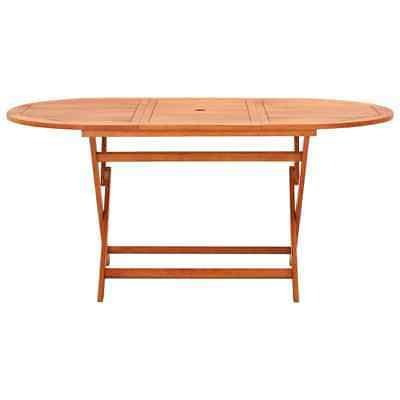 tavolino tavolo da giardino pieghevole 160x85x74 cm