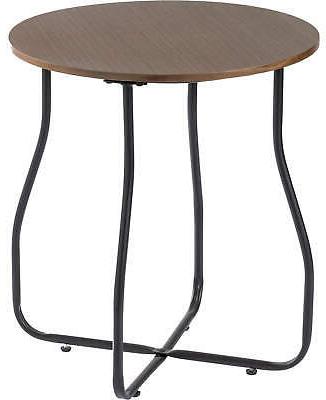 tavolino tondo 50x55 cm in mdf samantha