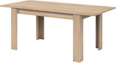 tavolo 140 190x90x78h cm rovere 004586f kendra