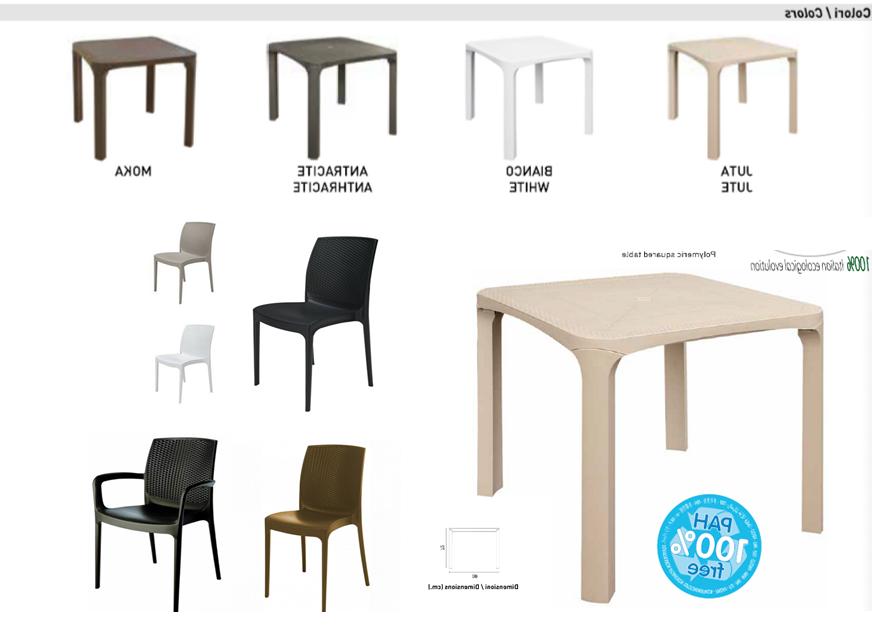 tavolo 4 sedie poltrone esterno giardino internopoli