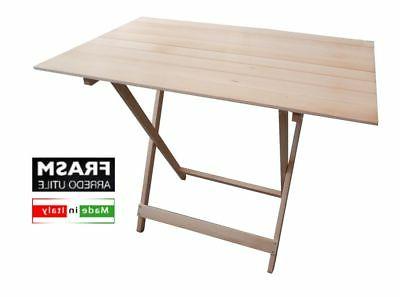 tavolo a strisce 60x100 naturale