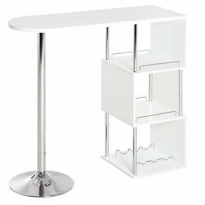 tavolo alto da bar 113x40x105 cm con