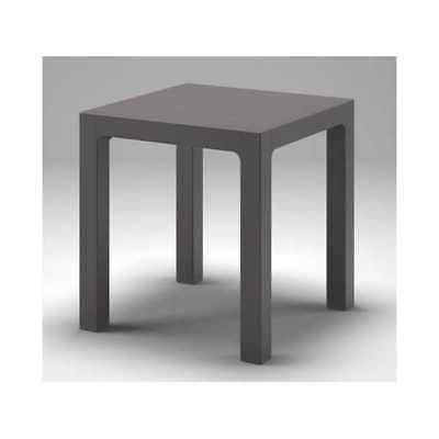 tavolo ares 70x70 polipropilene espresso da esterno