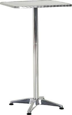 Bar Ristorante Acciaio Inox Quadrato 60x60cm 70-110cm 02-017