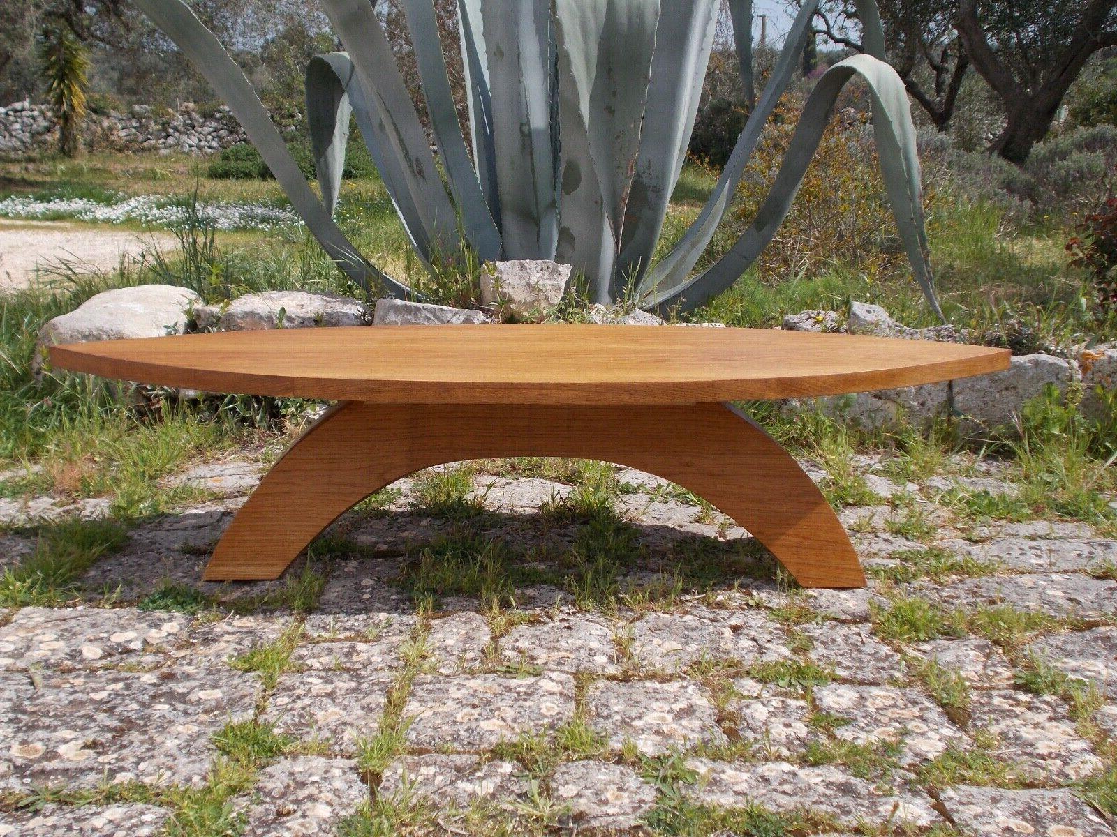 tavolo basso in legno di rovere tavolo