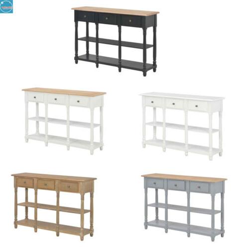 tavolo consolle da ingresso con cassetti e