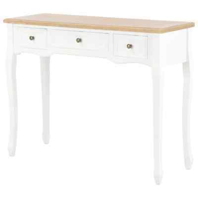 tavolo consolle da trucco con 3 cassetti