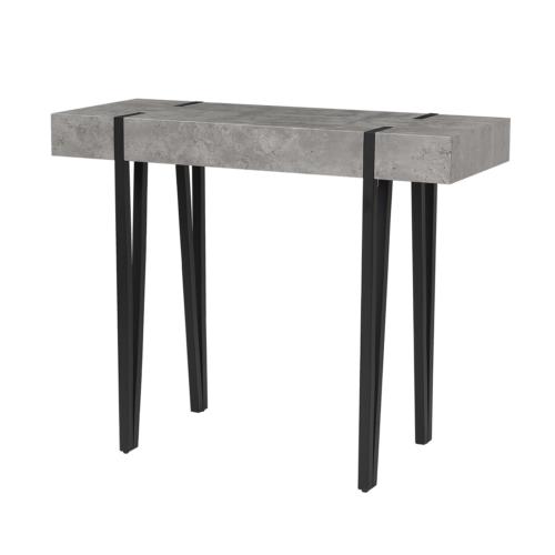 tavolo consolle grigio chiaro adena