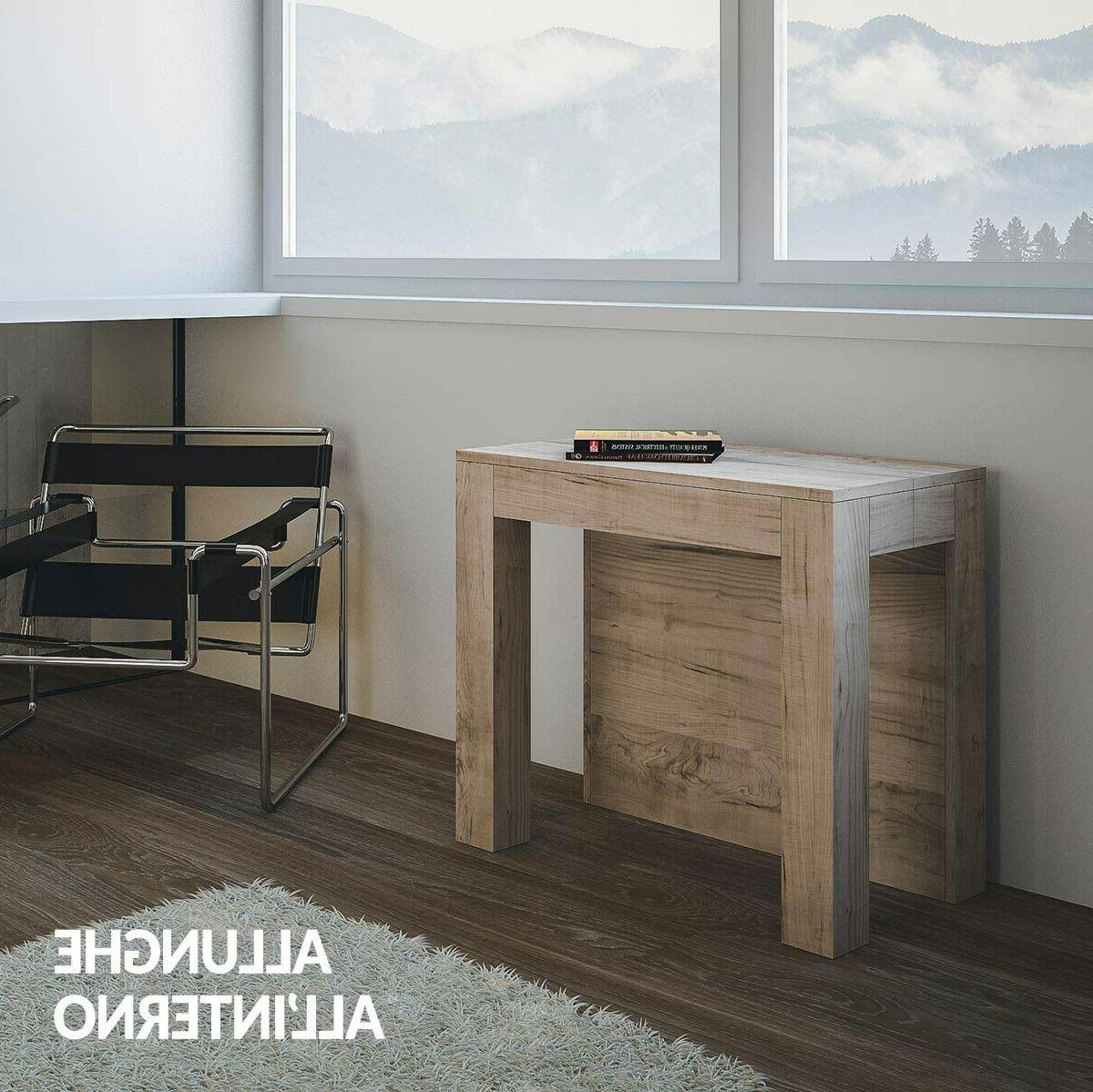 tavolo consolle moderna big due 14 posti