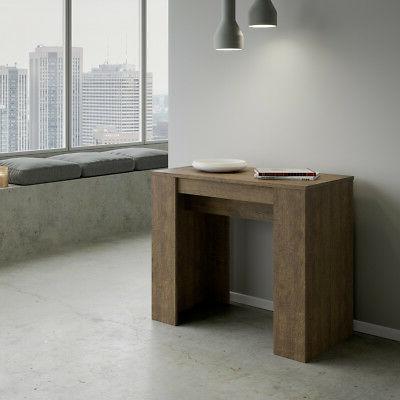 tavolo consolle noce basic small fino a