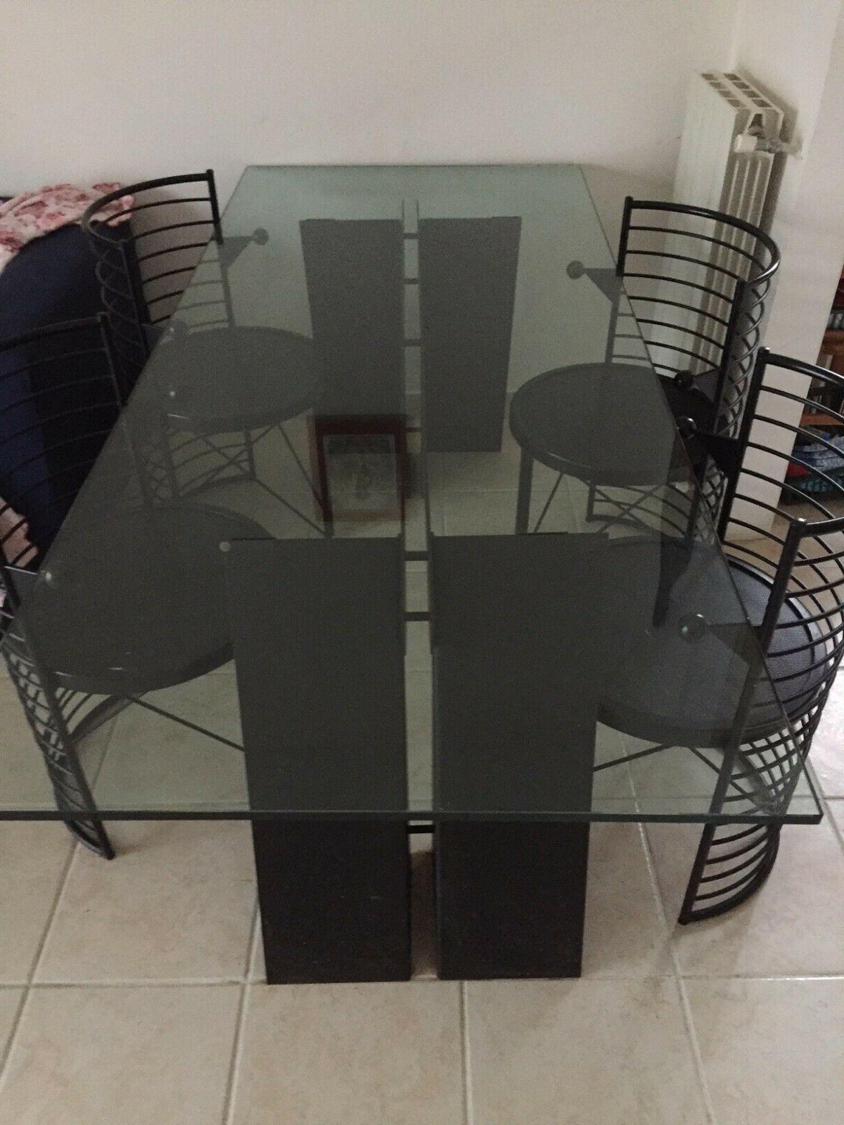 tavolo cristallo temperato ottime condizioni