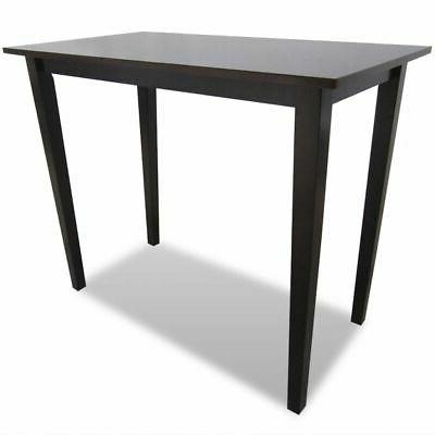 tavolo da bar in legno marrone tavolino