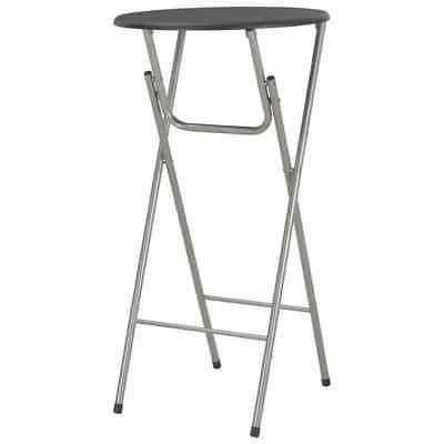 tavolo da bar nero in mdf e