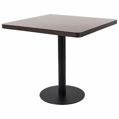 tavolo da bistrot marrone scuro 80x80 cm