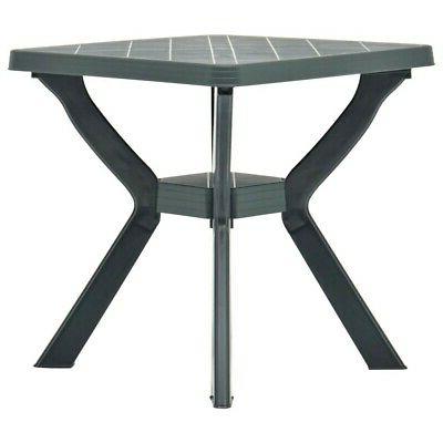 tavolo da bistrot verde 70x70x72 cm in