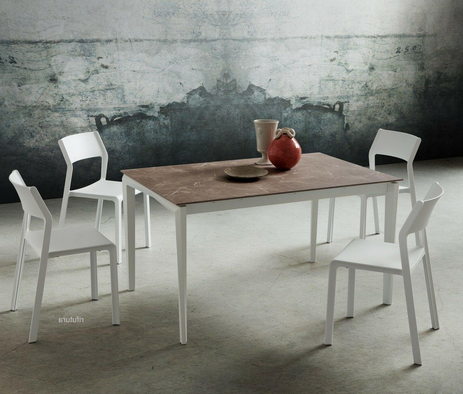 tavolo da cucina fisso 120x80 cm laminato