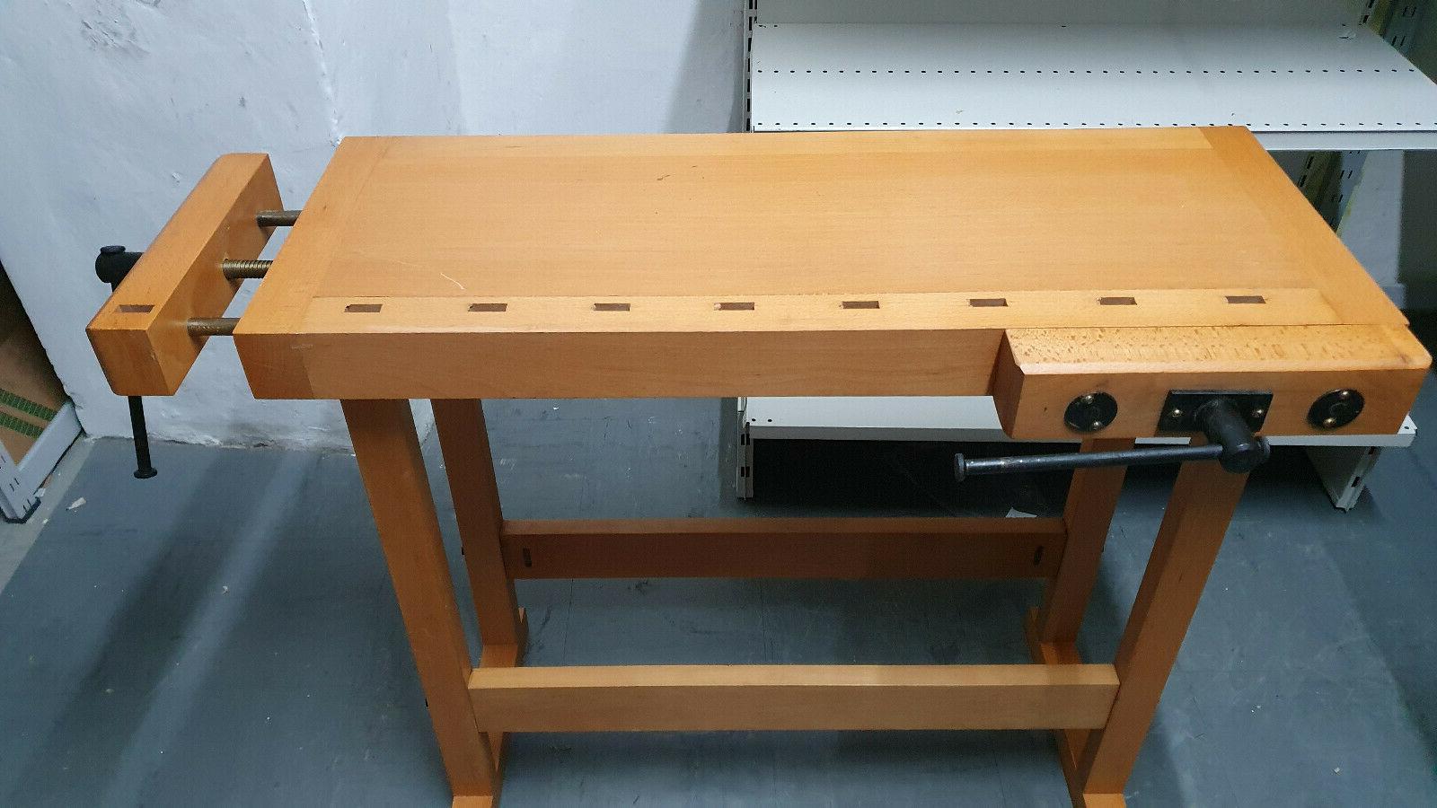 tavolo da falegname professionale legno con doppio