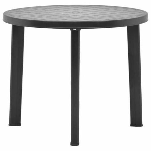 tavolo da giardino classico leggero in plastica