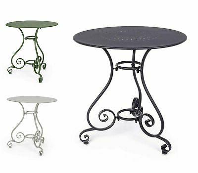 tavolo da giardino esterno pranzo tondo rotondo