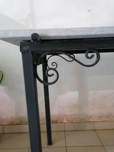 tavolo da giardino marmo ferro