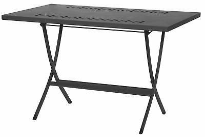 tavolo da giardino pieghevole 120x80x75 cm in