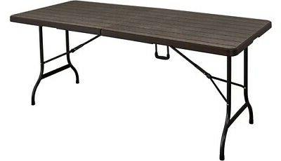tavolo da giardino pieghevole picnic 180x75x72 h