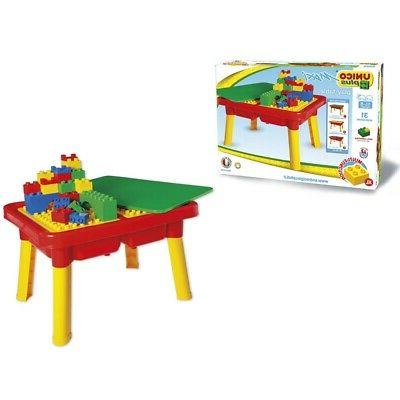 tavolo da gioco multifunzione con costruzioni unico