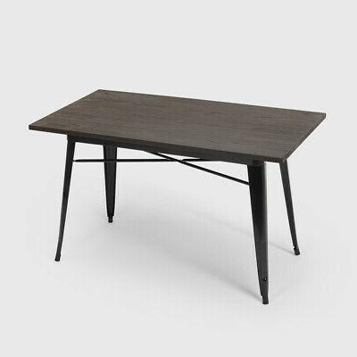 tavolo da pranzo 120x60 design tolix industriale