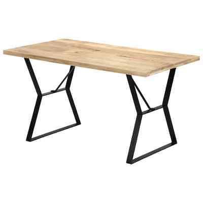 tavolo da pranzo 140x80x76 cm in legno