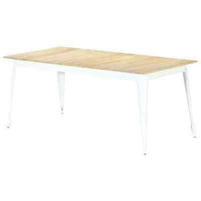 tavolo da pranzo 180x90x76 cm in legno