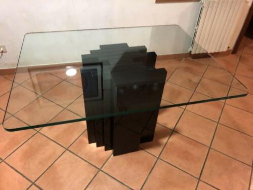 tavolo da pranzo in cristallo