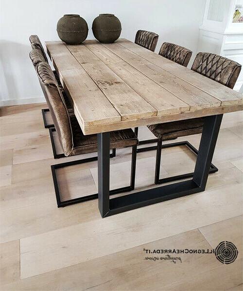 tavolo da pranzo in legno rustico uggiano