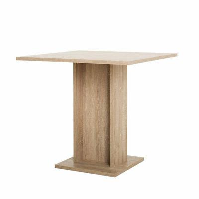 tavolo da pranzo quadrato rovere sonoma 80x80xh