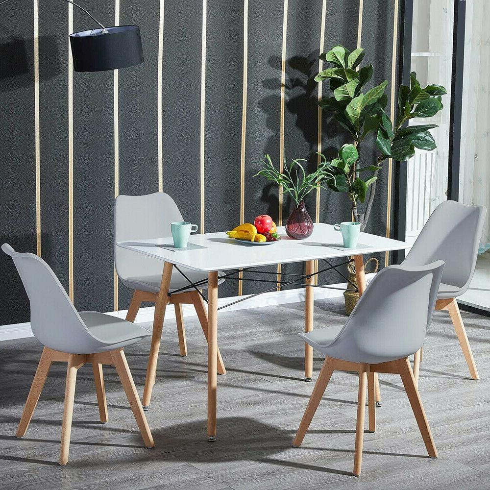 tavolo da pranzo rettangolare e sedie da