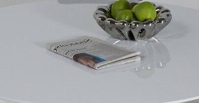 tavolo eero saarinen tulip tondo laccato bianco