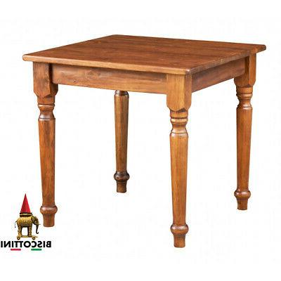 tavolo fisso country in legno massello di