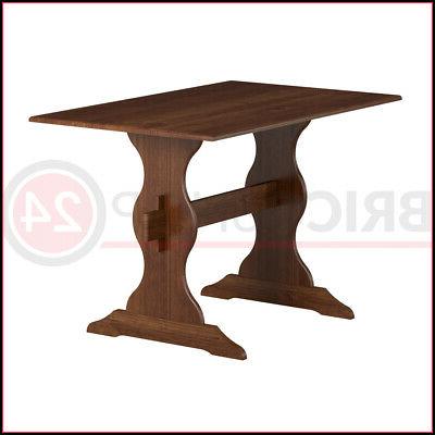 tavolo fratino noce in legno pino massello