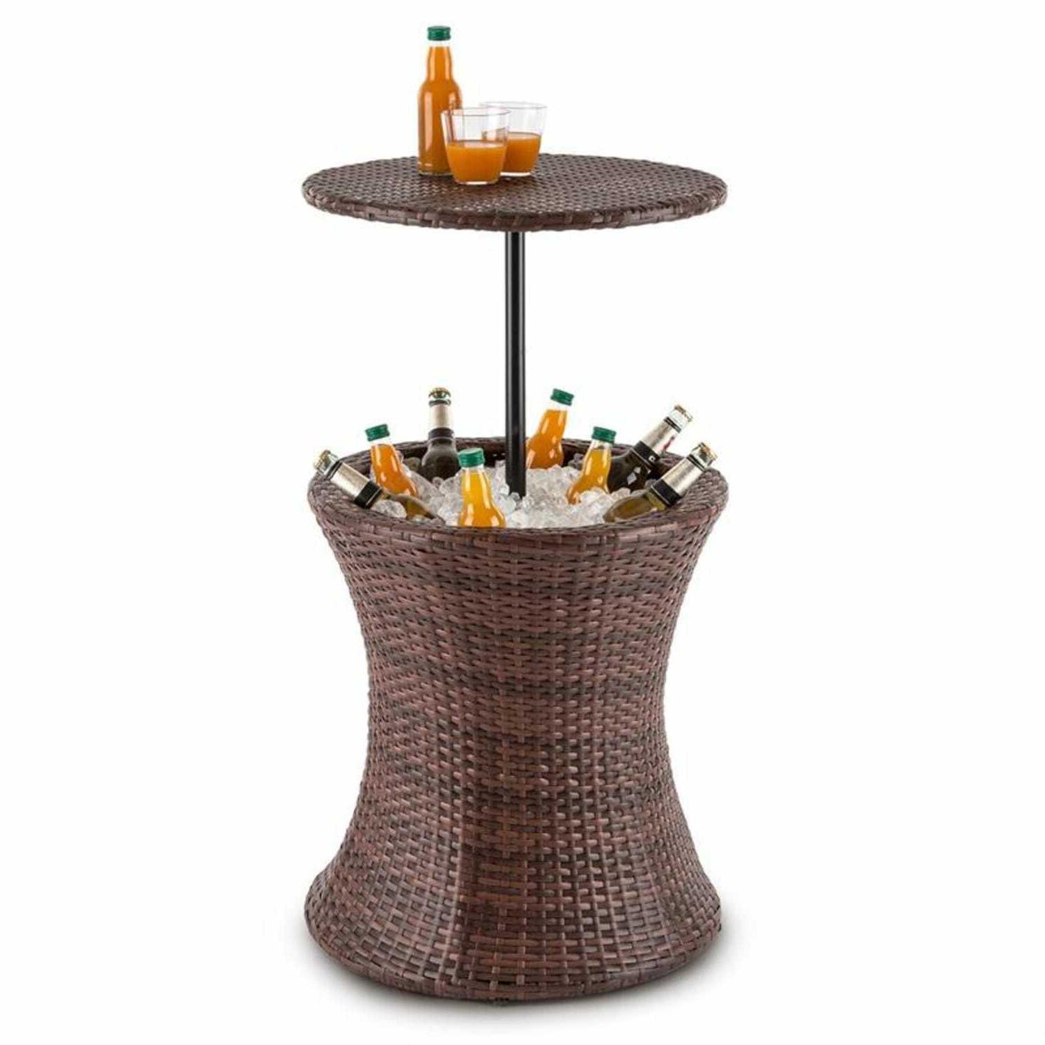 tavolo giardino esterno refrigeratore bevande integrato esta