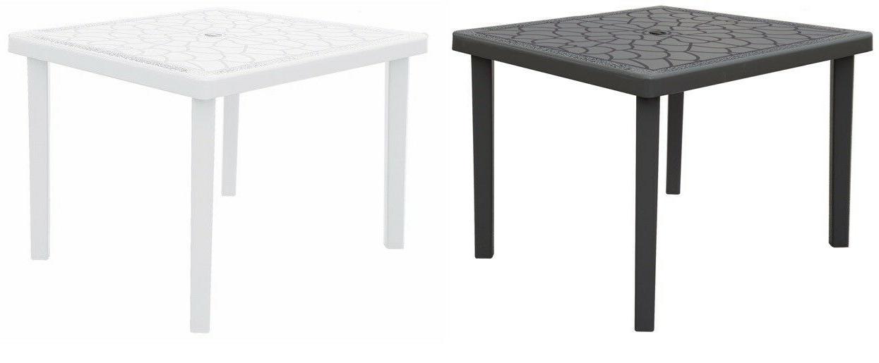 tavolo gruvyer 90x90 cm per esterno in