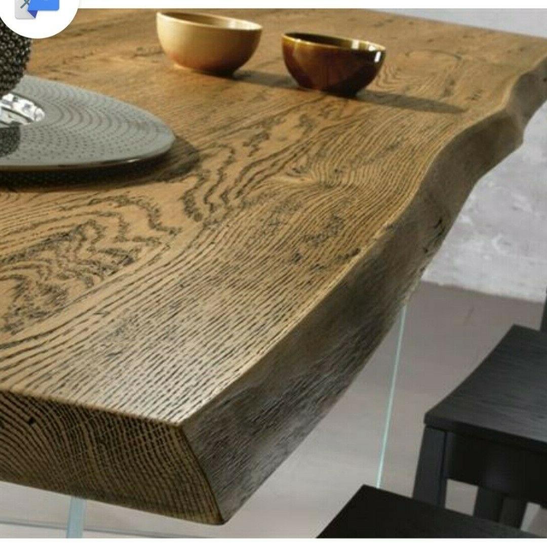 tavolo in essen rovere di massello spazzolato