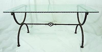 tavolo in ferro battuto forgiato a mano