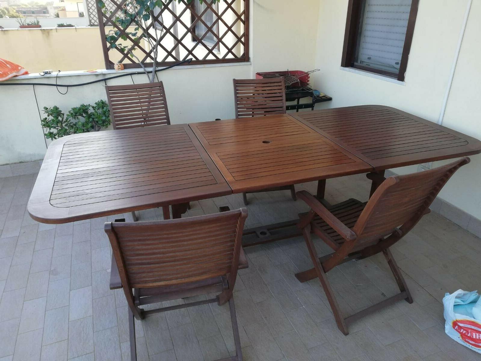 tavolo in legno da esterno ottime condizioni