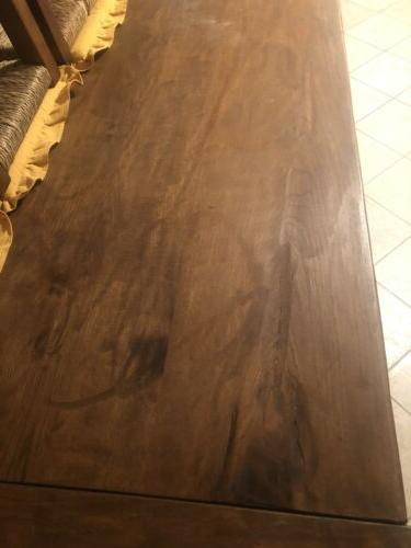 tavolo in legno massello di rovere