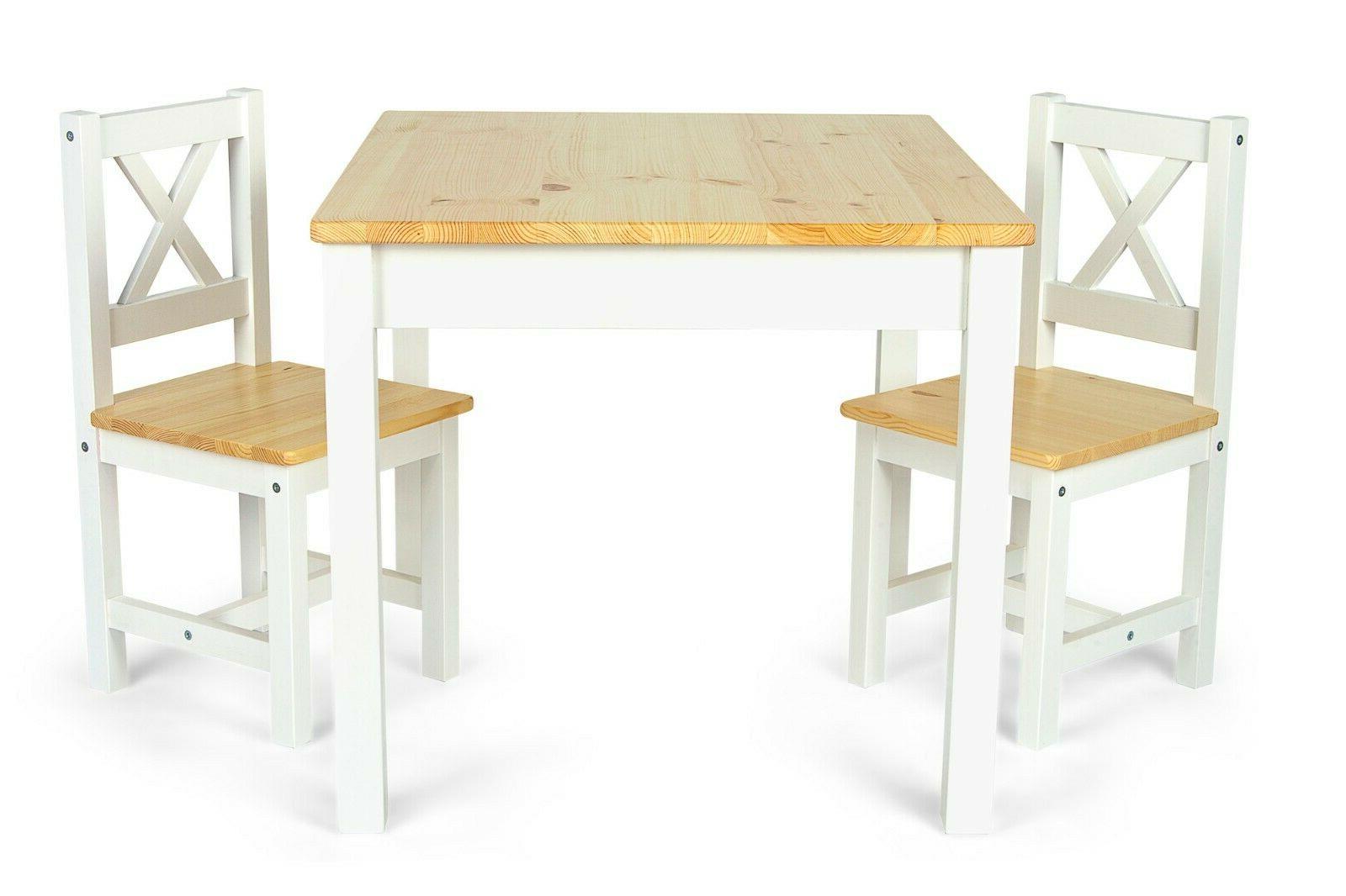 tavolo in legno per bambini in stile