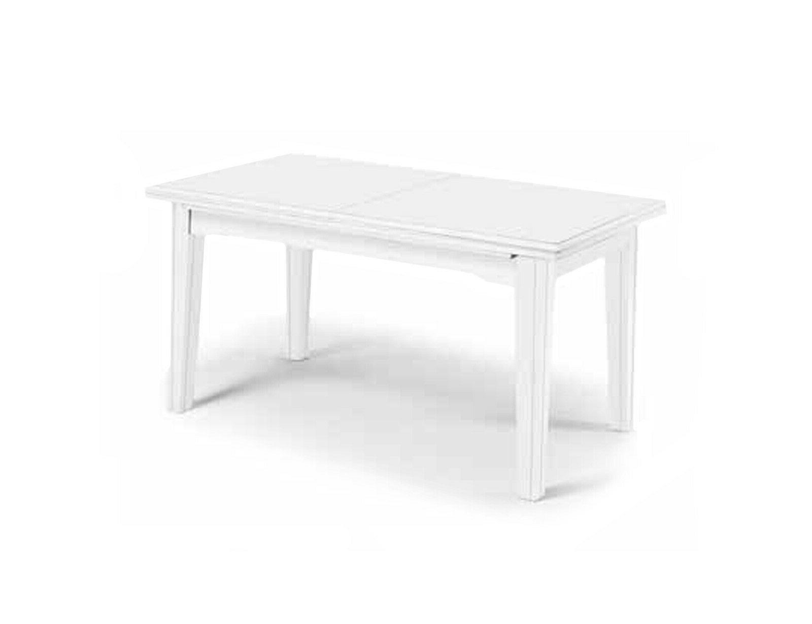 tavolo in massello 1742 colore bianco con