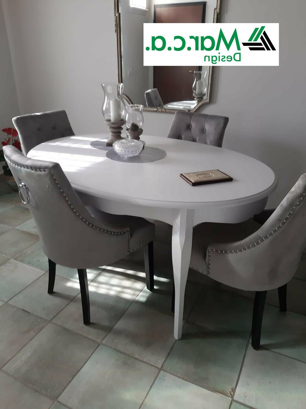 tavolo in massello ovale 1289 con 1