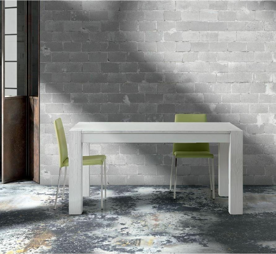 tavolo in rovere bianco spazzolato in 3