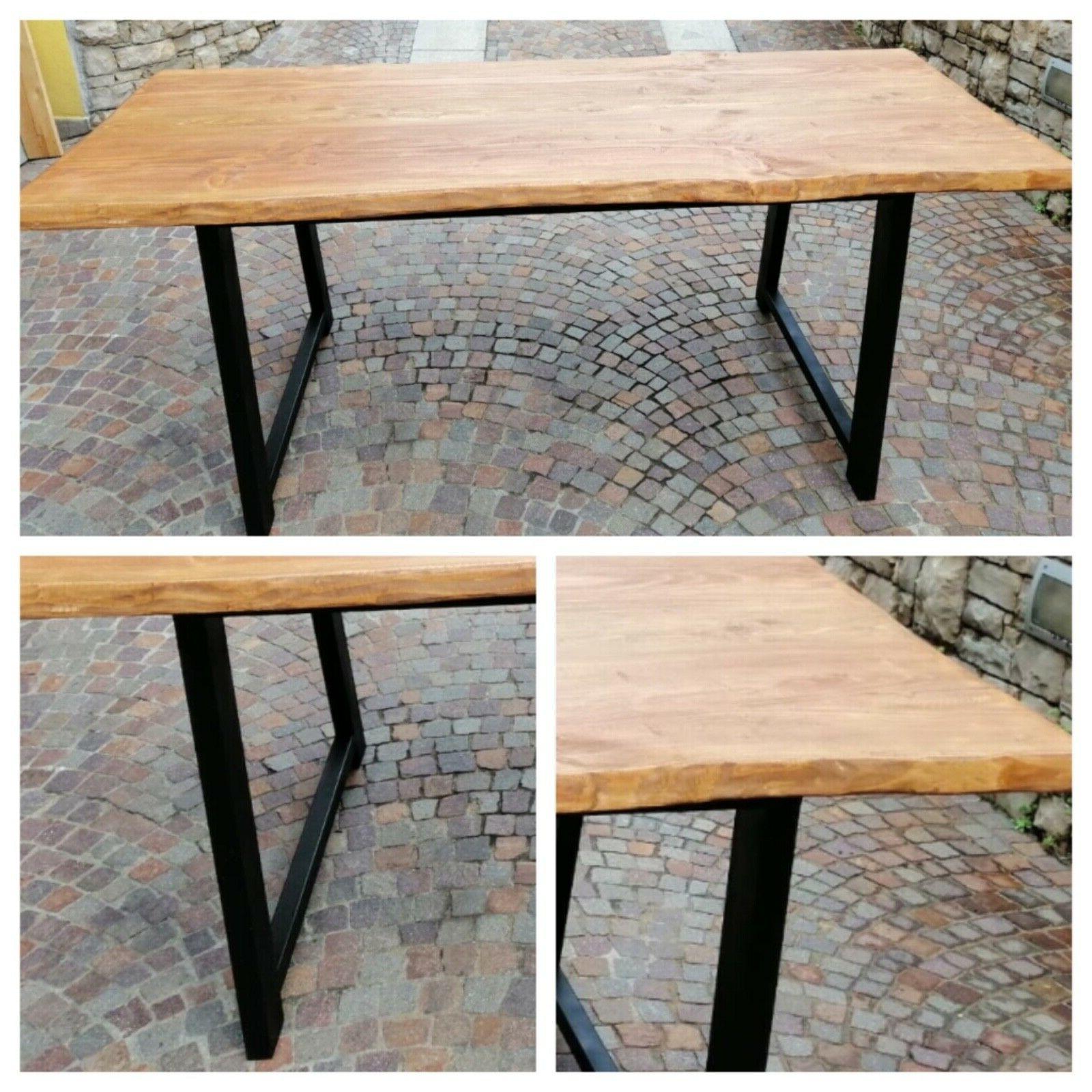 tavolo legno massello design table wood