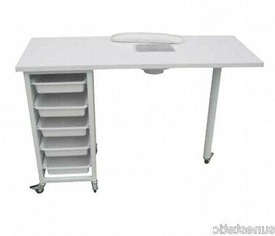 tavolo manicure ricostruzione unghie con aspiratore nails