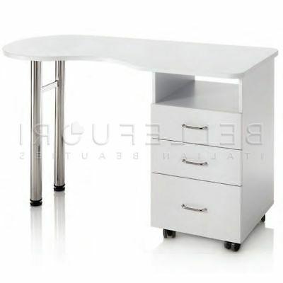 tavolo manicure tekno 100x45x78cm tavolino ricostruzione cen